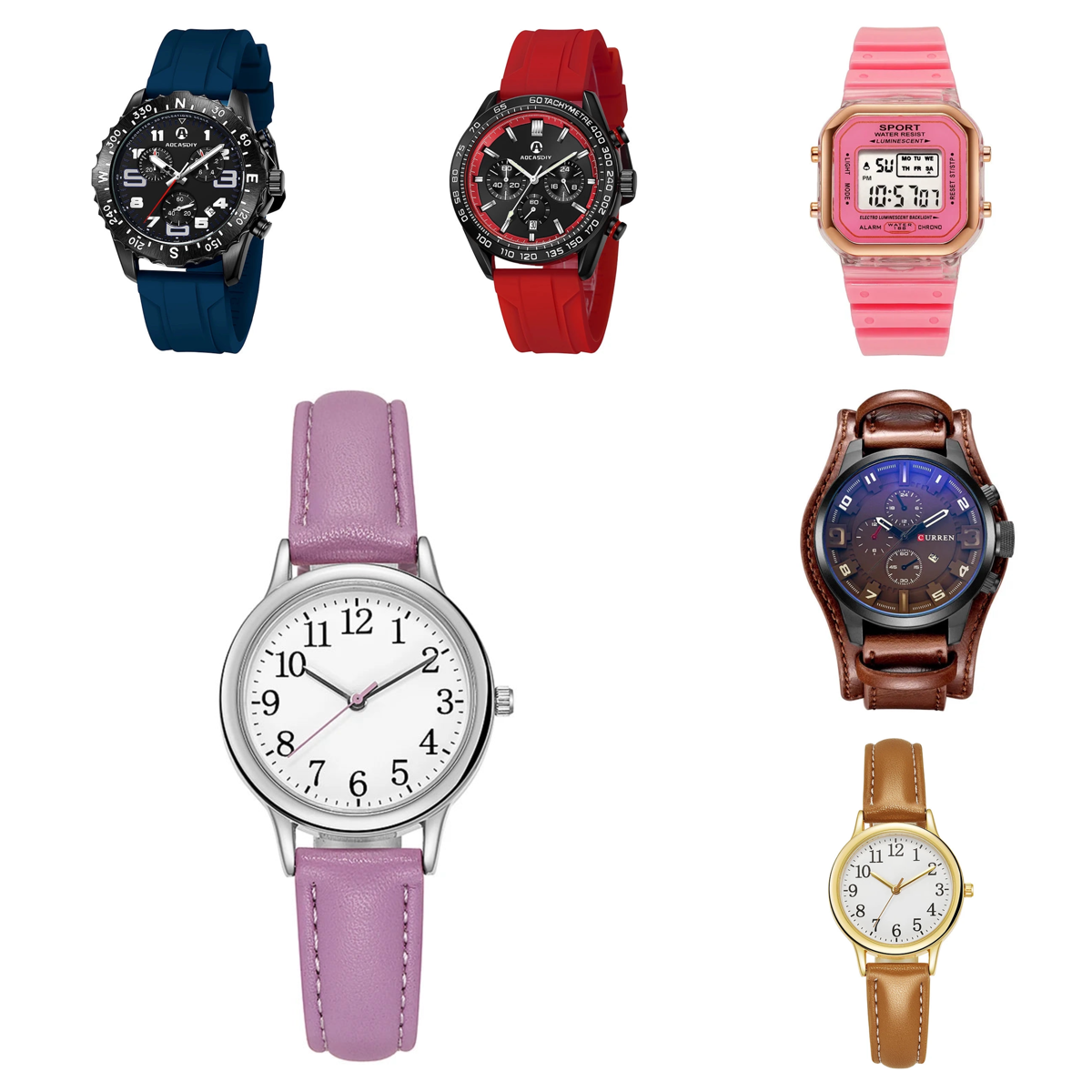 Relojes para hombres y mujeres