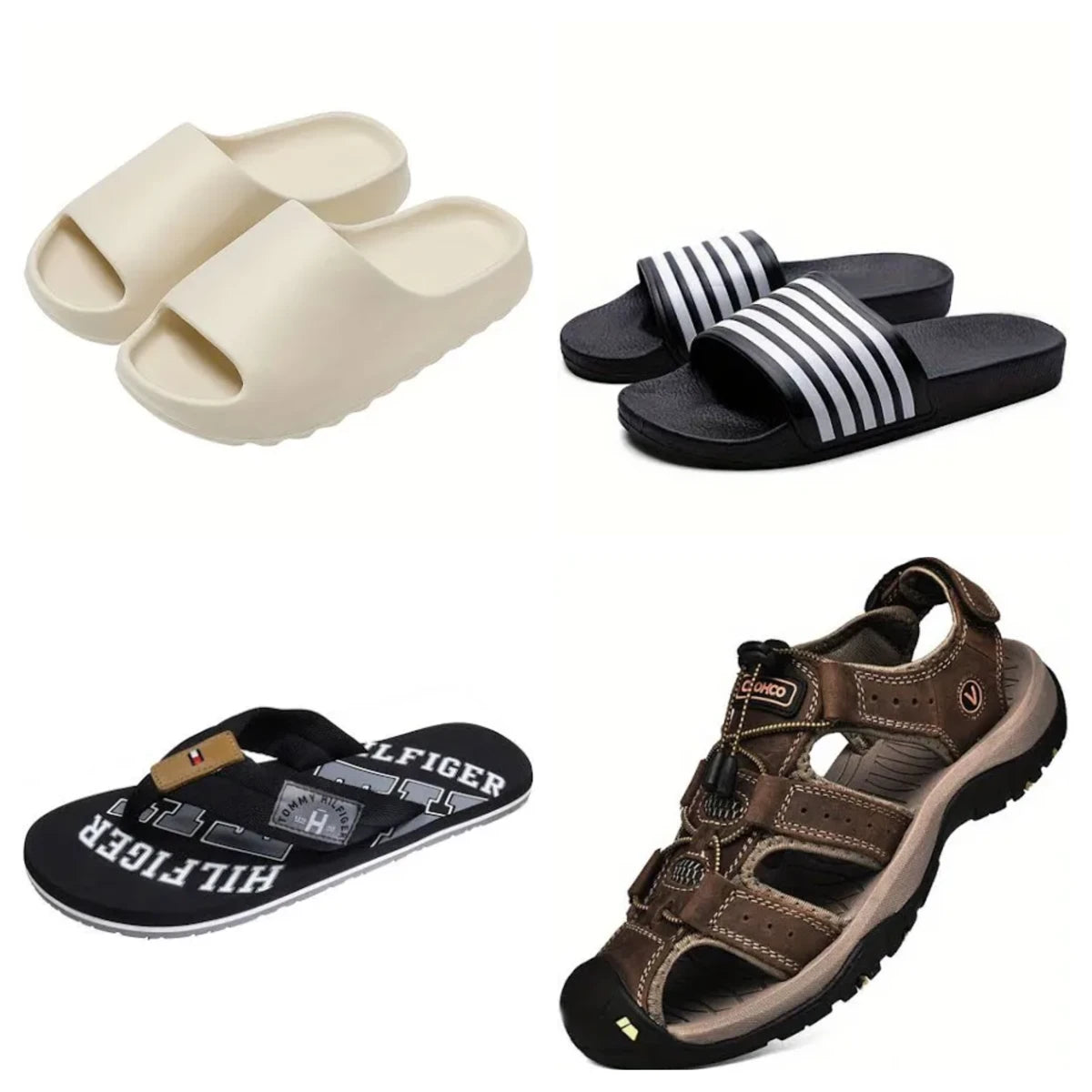 Chanclas y sandalias hombres