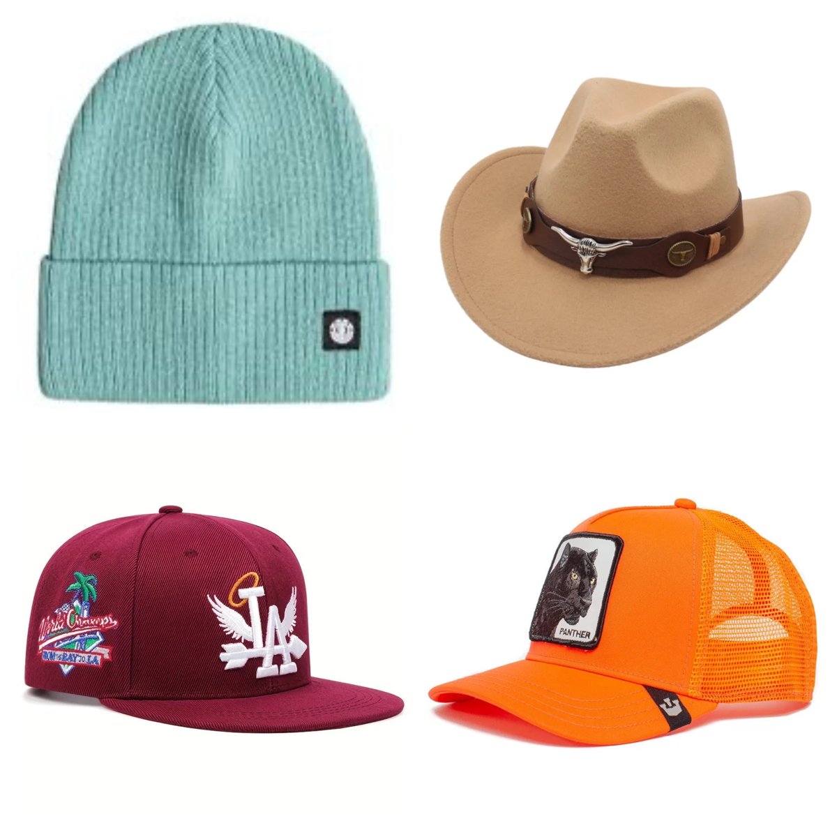 Gorros , gorras para hombres y mujeres