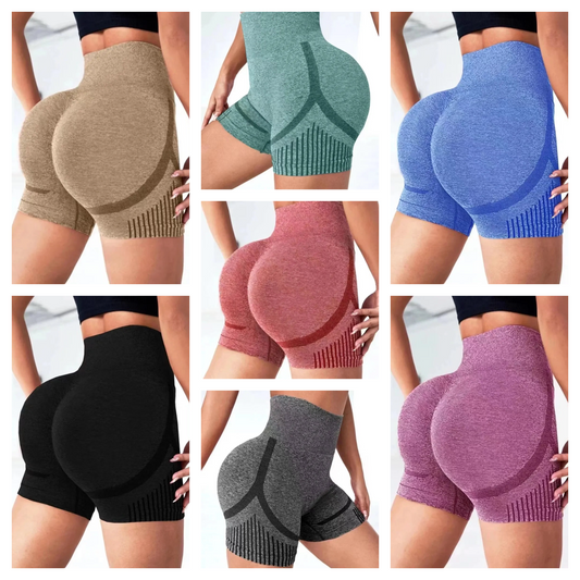 Pantalones cortos de yoga para mujer, pantalones cortos para correr, ropa deportiva para mujer