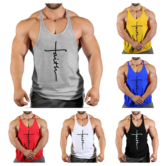 camiseta sin mangas de algodón para hombre, camiseta sin mangas para gimnasio, chaleco deportivo informal para hombre, ropa de entrenamiento para culturismo