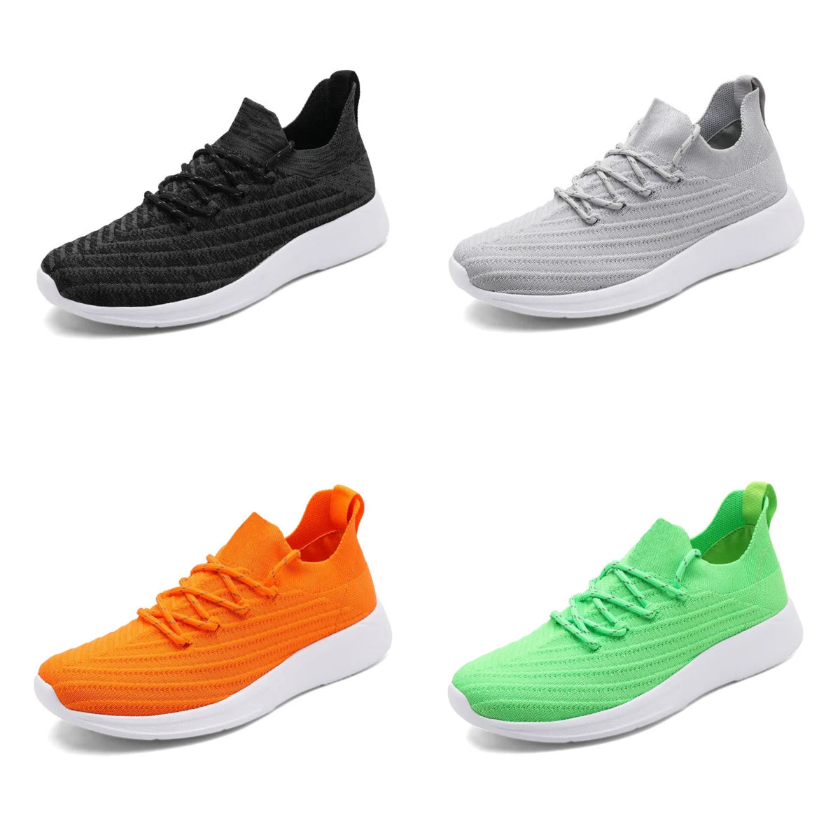 Zapatillas de correr profesionales para hombre y mujer, calzado deportivo ligero y transpirable, color naranja, de alta calidad, para exteriores, 2024