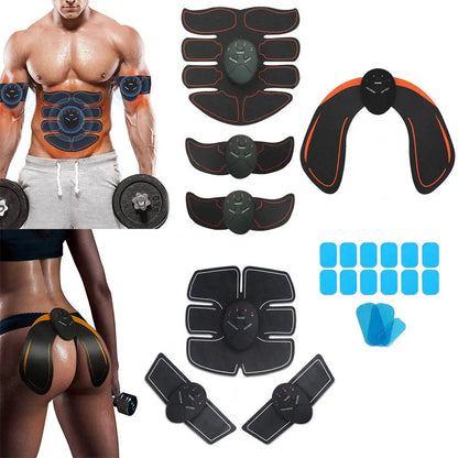 Estimulador muscular abdominal EMS Masajeador Entrenador de glúteos y cadera Máquina de electroestimulación Tonificador muscular para gimnasio en casa Adelgazante corporal