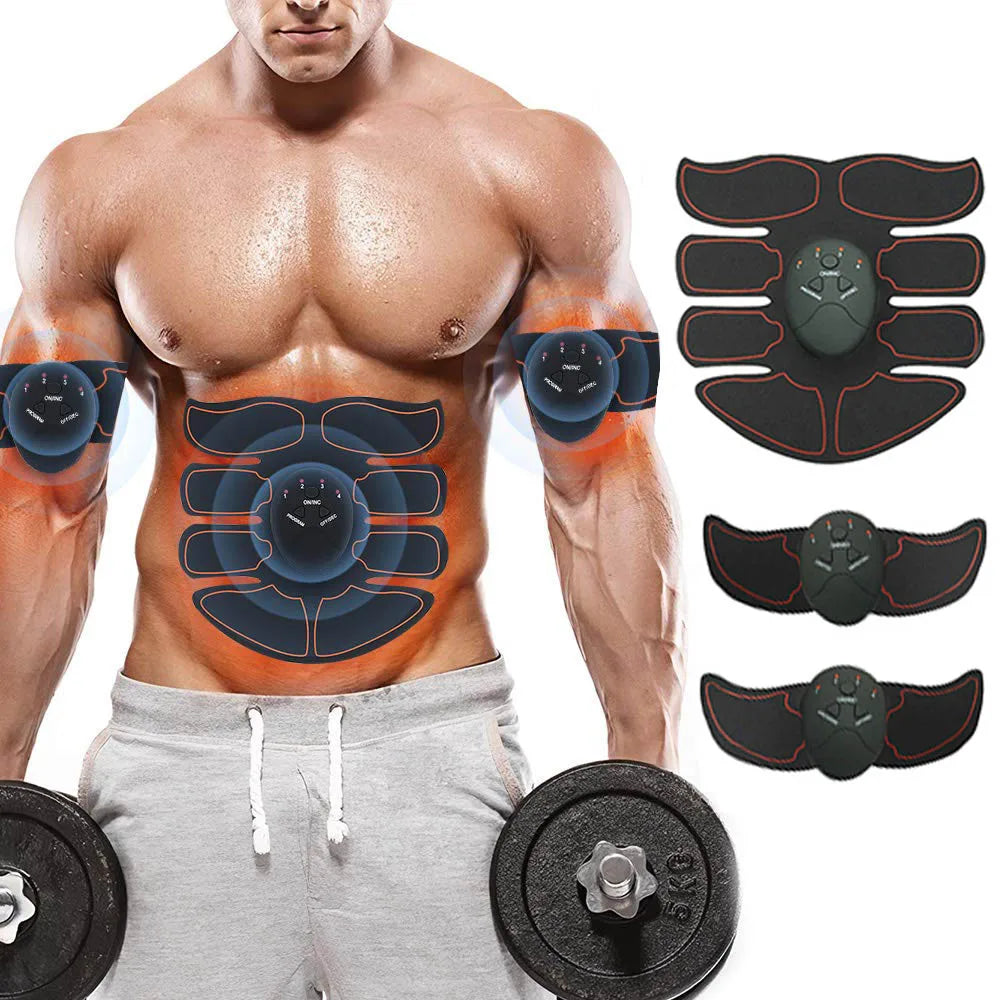 Estimulador muscular abdominal EMS Masajeador Entrenador de glúteos y cadera Máquina de electroestimulación Tonificador muscular para gimnasio en casa Adelgazante corporal