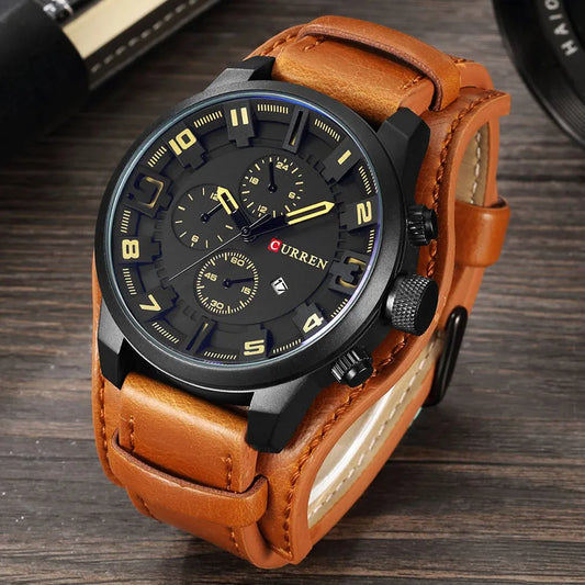 Relojes Curren para Hombre,  marca superior de lujo