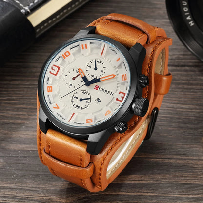 Relojes Curren para Hombre,  marca superior de lujo