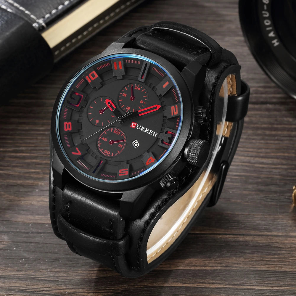 Relojes Curren para Hombre,  marca superior de lujo