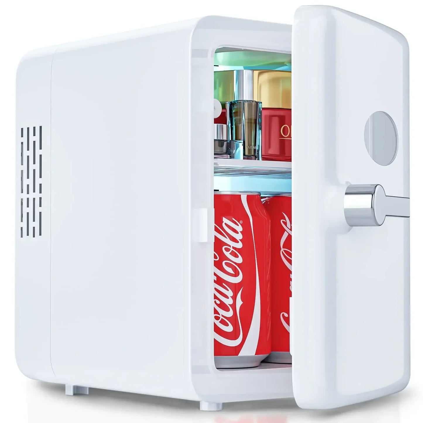 Mini refrigerador portátil de 4 l para bebidas, pequeño, con función de refrigeración y calefacción, para el hogar, la oficina, el coche y el camping, Vevor