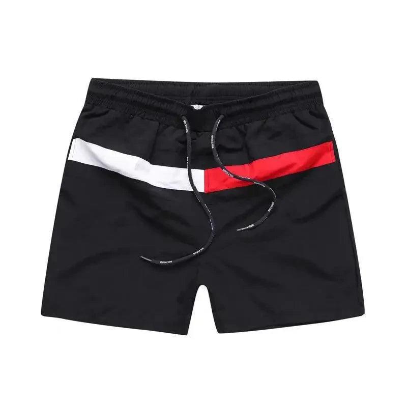 Pantalones cortos para correr para hombre, ropa deportiva de secado rápido, transpirable, informal, para la playa, para correr, gimnasio, entrenamiento