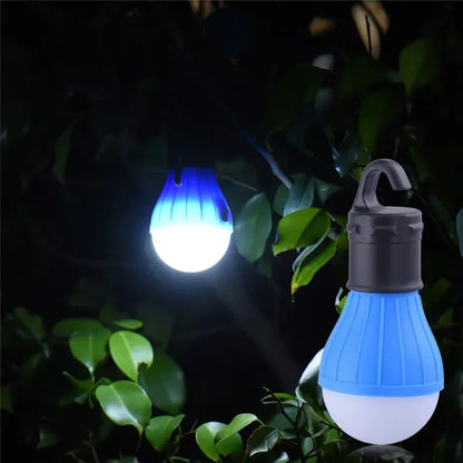 Equipo de campamento portátil para exteriores, linterna LED colgante para acampar, luz suave, luces LED para acampar, lámpara de bombilla para carpa de camping y pesca