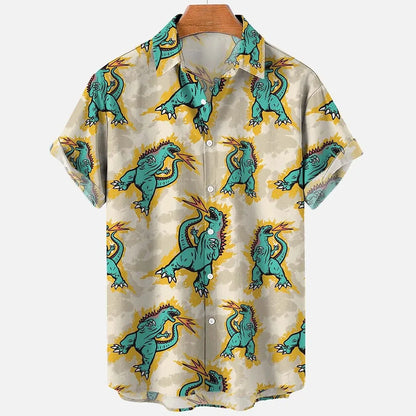 Camisas hawaianas para hombre, moda, cómodas, unisex, de manga corta, para playa, viajes, surf, camisas casuales