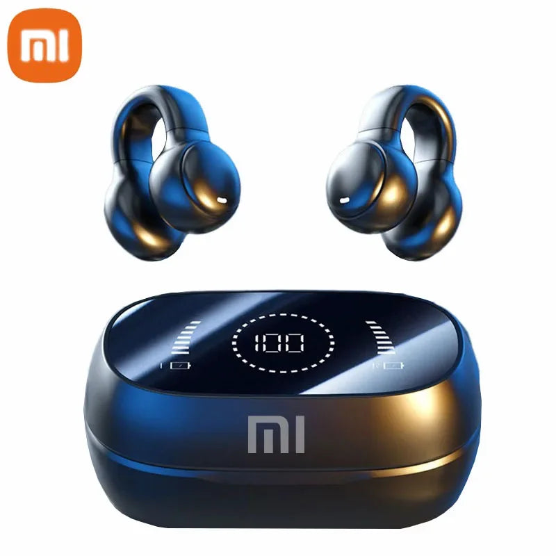 Auriculares inalámbricos XIAOMI M47 con Bluetooth, auriculares con reducción de ruido y carga, auriculares de conducción ósea deportivos con micrófono gratis