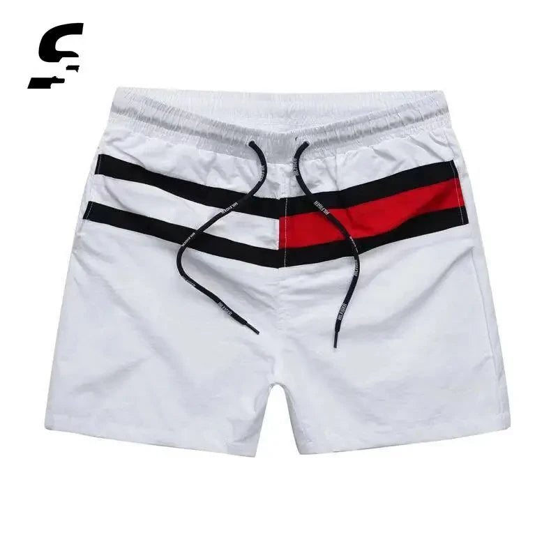 Pantalones cortos para correr para hombre, ropa deportiva de secado rápido, transpirable, informal, para la playa, para correr, gimnasio, entrenamiento