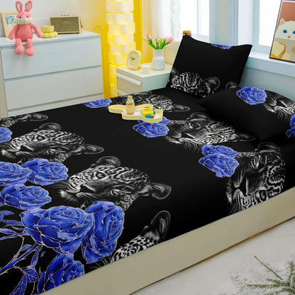 ropa  de cama estampada para dormitorio, ropa de cama, fundas de almohada no incluidas.