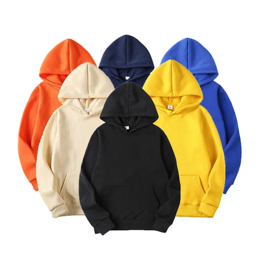 Sudadera con capucha informal de moda para hombre, sudadera con capucha informal para hombre y mujer, camiseta deportiva con capucha de color sólido para hombre