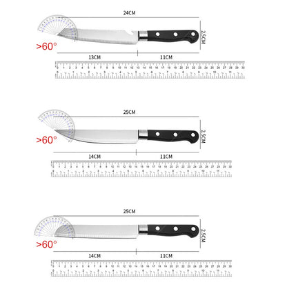 Cuchillo de cocina profesional, cuchillo para frutas y verduras, cuchillo rebanador de acero inoxidable, cuchillo de carnicero para chef, cuchillos para deshuesar, herramienta de cocina