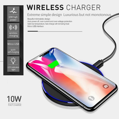 Cargador inalámbrico 2024 nuevo de 100 W para iPhone 15 14 13 X XR XS Max 8 para Samsung S24 S23 S22 S10 S20 Note10 20 Xiaomi Huawei Phone