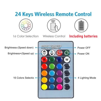 Luz Led RGB E27, lámpara de Control inteligente regulable, 5W, 10W, 15W, lámpara Led RGBW, bombilla cambiante de colores, lámpara Led RGBW, decoración blanca para el hogar