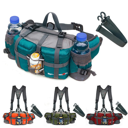 Riñonera de senderismo BP-VISION para hombre, mochila impermeable para ciclismo, riñonera para deportes de montaña, accesorio de nailon para acampada y caza, bolsa para cinturón