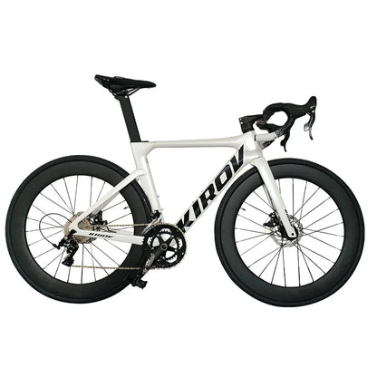 Bicicleta de grava de fibra de carbono, freno de disco, bicicleta de carretera, todo disponible en stock, nuevo, 2024