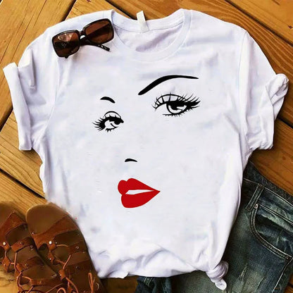 Camiseta con estampado de brújula para Mujer, camiseta bonita con estampado de brújula, camiseta bonita para Mujer