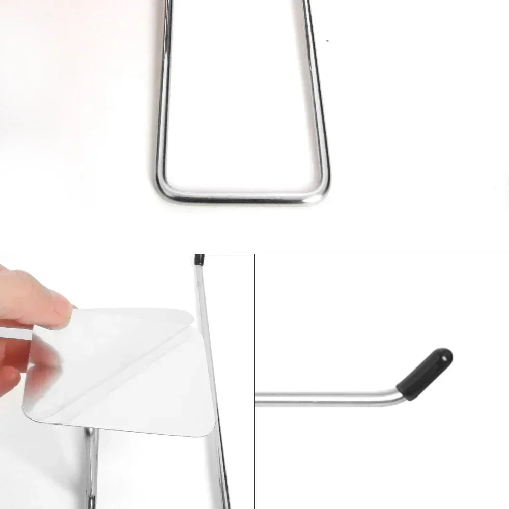 Soporte de papel higiénico, almacenamiento para baño, soporte para papel de cocina, gancho de pared para cocina, soporte de papel higiénico, organizador para el hogar, accesorios de baño