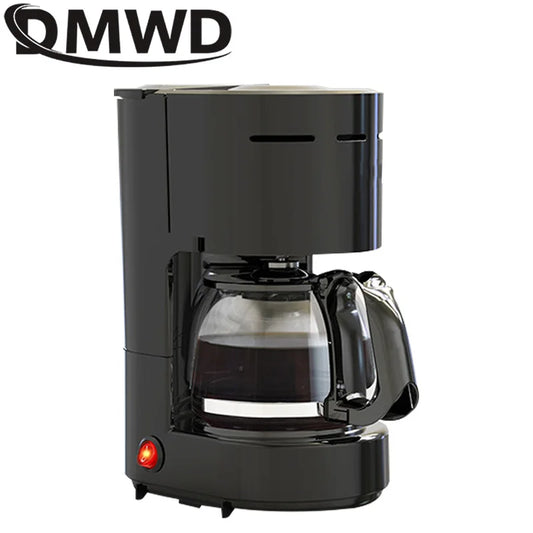 Cafetera eléctrica DMWD de 650 ml, cafetera semiautomática para el hogar, cafetera americana, cafetera espresso, 220 V