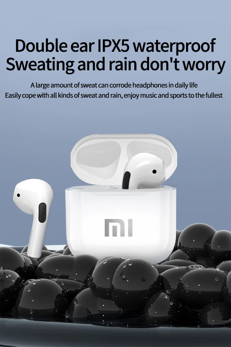 Auriculares inalámbricos verdaderos XIAOMI AP05 con sonido estéreo HIFI y Bluetooth 5,3, auriculares deportivos MIJIA con micrófono para Android e iOS