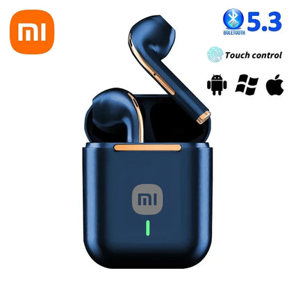 Auriculares inalámbricos verdaderos XIAOMI J18 con cancelación de ruido, auriculares estéreo de alta fidelidad para juegos con micrófono, auriculares internos TWS, auriculares impermeables