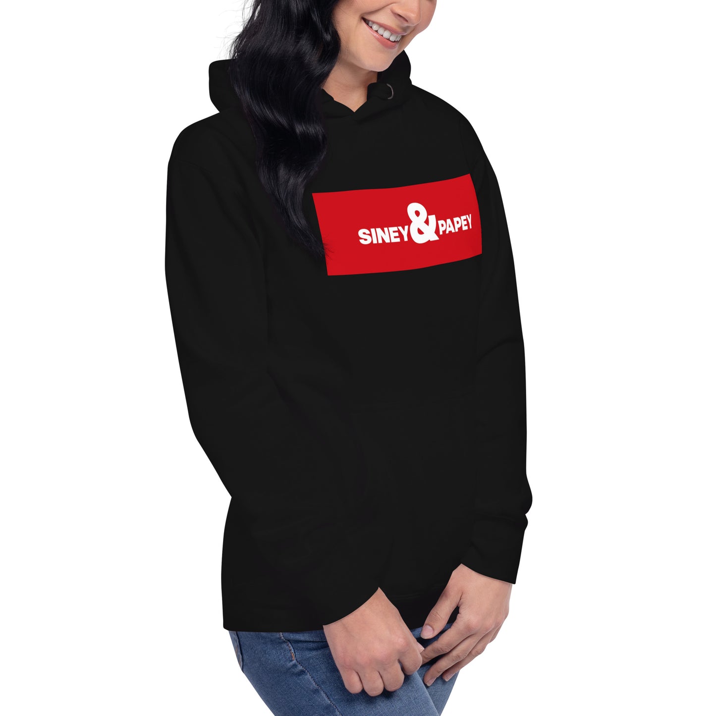 Sudadera con capucha unisex, sudadera para mujeres, sudaderas con estampado trasera, sudaderas sineypapey